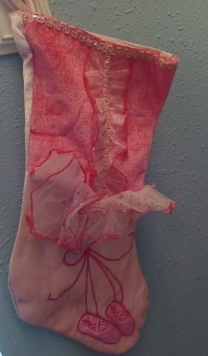 Christmas stocking ballerina - christmas,