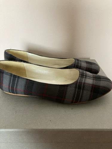 Cotton flat balerinas - ,