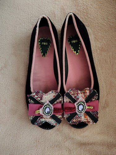 Ras velvet ballet - velvet, flats