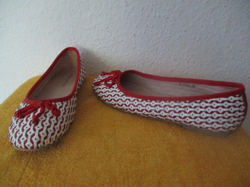 Ballet flats red white nina - +,
