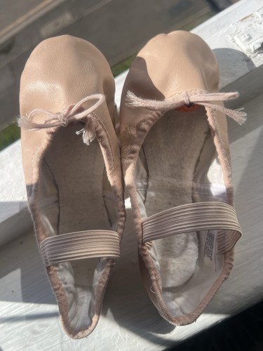 Girls leather balerina shoes - balerina,