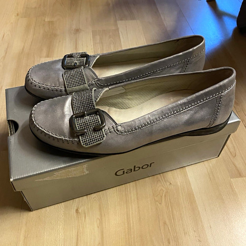 Gabor ladies ballerina - , grey