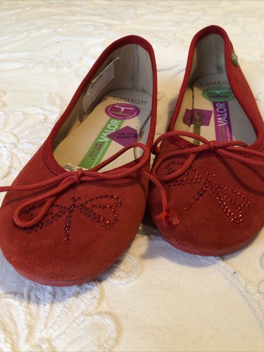Girls suede leather balerina - suede/leather,