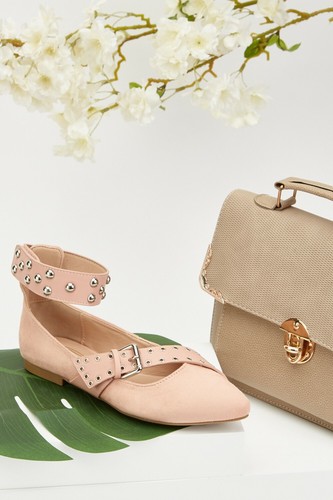 Womens flat balerina shoes - womens,
